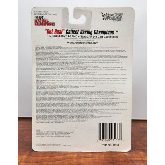 Vintage 1997 Racing Champions 1:64 #2 Rusty Wallace Diecast NASCAR Stand Card - Picture 7 of 9